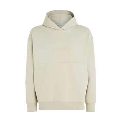 Calvin Klein Embossed Logo Hoodie Eucalyptus Green (EU) Mens Casual Long Sleeve K10K112746-LEB