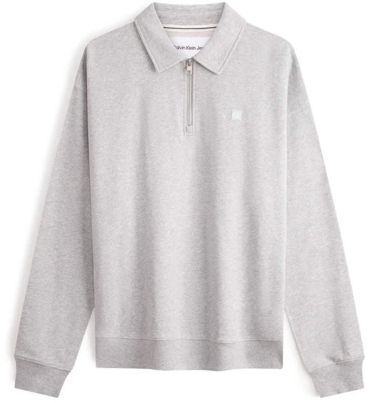 calvin-klein-embroidered-cotton-half-zip-polo-sweatshirt-pearl-gray-j325051