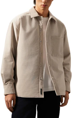 Calvin Klein Jaket Polo Lengan Panjang Sulam Kasual Lelaki Beige Musim Luruh J327311-PED Buy Calvin Klein Jaket Polo Lengan Panjang Sulam Kasual Lelaki Beige Musim Luruh J327311-PED