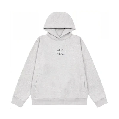 Calvin Klein Fall Fashion Casual Hoodie Unisex Grey J325480-P01
