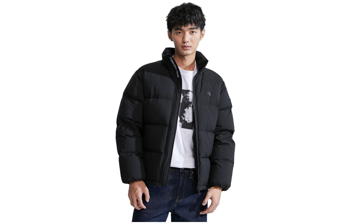 CALVIN KLEIN Fall/Winter  Logo Embroidered Patch Down Jacket. J323229 圖 2