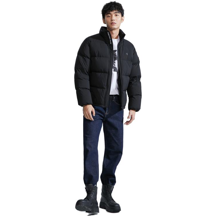 CALVIN KLEIN Fall/Winter  Logo Embroidered Patch Down Jacket. J323229 圖 3