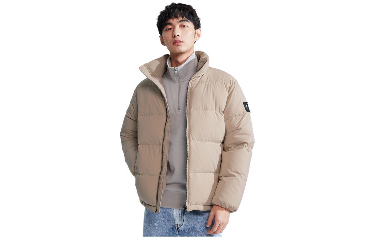 CALVIN KLEIN Fall/Winter  Logo Embroidered Patch Down Jacket. J323229 圖 5