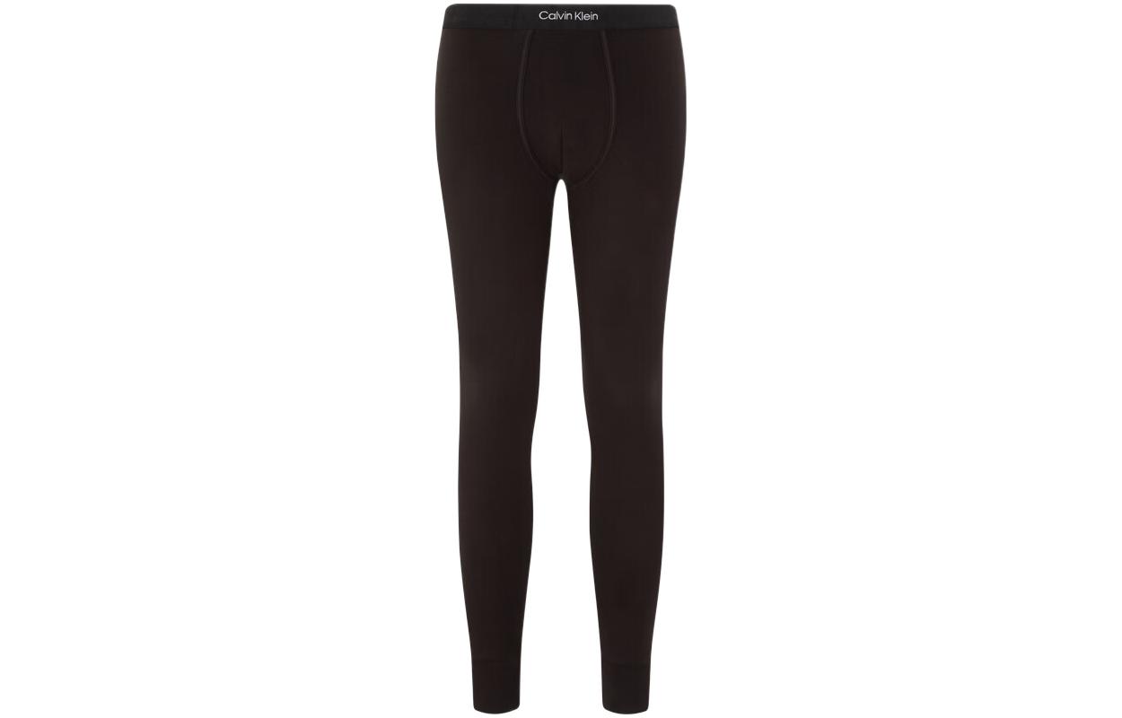 Calvin Klein Fall Winter Logo Print Thermal Pants Black . NM2343-UB1