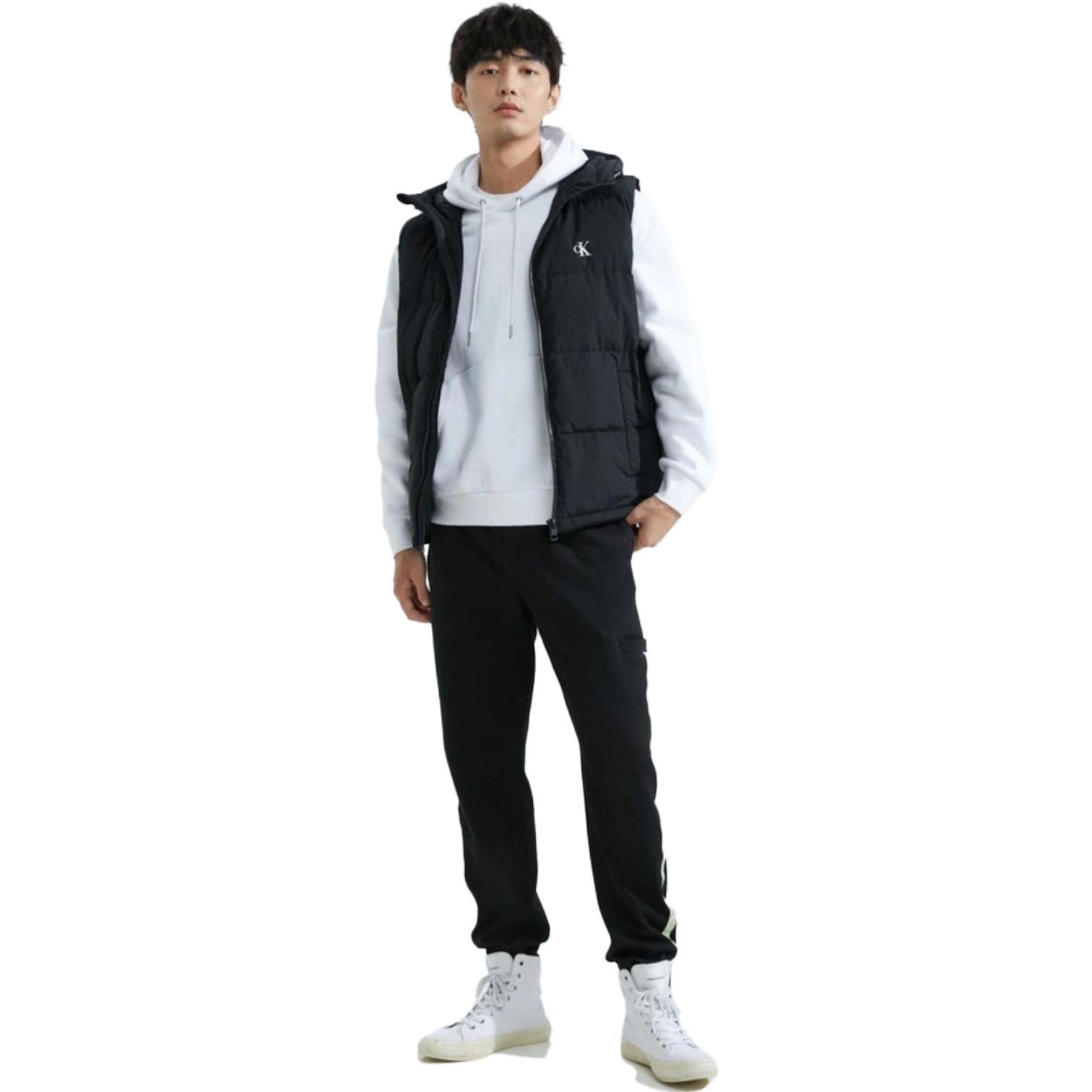 Calvin Klein Fall/Winter Printed Down Quilted Hooded Vest Unisex. J324344 圖 3