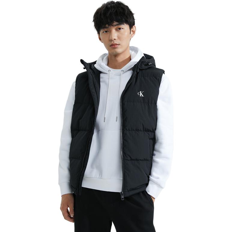 Calvin Klein Fall/Winter Printed Down Quilted Hooded Vest Unisex. J324344 圖 4