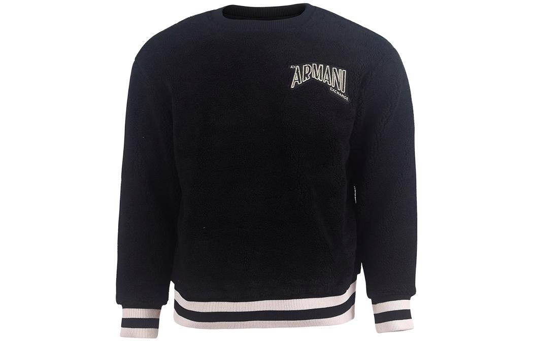 Calvin Klein Fleece Loose Fit Logo Embroidered Sweatshirt Black 6KYM03