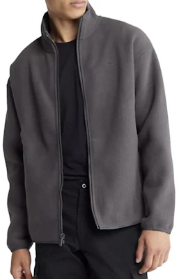 Calvin Klein Jaket Fleece Zip-Up Abu Tua - Kasual Nyaman Solid 81QP405-021 Buy Calvin Klein Jaket Fleece Zip-Up Abu Tua - Kasual Nyaman Solid 81QP405-021
