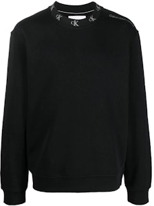 カルバン クライン FW22 ロゴ クルーネック プルオーバー スウェットシャツ ブラック J30J321901-BEH Order カルバン クライン FW22 ロゴ クルーネック プルオーバー スウェットシャツ ブラック J30J321901-BEH