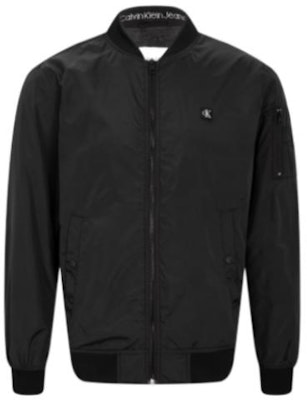 Calvin Klein FW22 Logo Embroidered Zip-Up Bomber Jacket Black ( Fit) J320778-BEH Order Calvin Klein FW22 Logo Embroidered Zip-Up Bomber Jacket Black ( Fit) J320778-BEH
