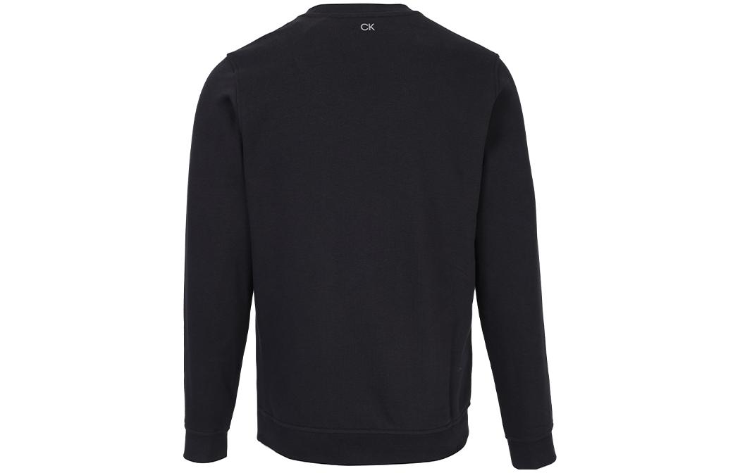 Lookbook Sudadera Calvin Klein FW22 Cuello Redondo con Logo Estampado Negra 00GMS2W305-BAE