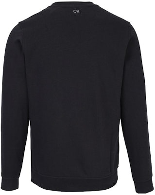 Calvin Klein FW22 Logo Print Crewneck Pullover Sweatshirt Black 00GMS2W305-BAE Lookbook Calvin Klein FW22 Logo Print Crewneck Pullover Sweatshirt Black 00GMS2W305-BAE