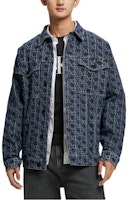 CALVIN KLEIN FW22 Jaket Denim Lengan Panjang Pria Logo Print Biru Tua J322251-1BJ Purchase CALVIN KLEIN FW22 Jaket Denim Lengan Panjang Pria Logo Print Biru Tua J322251-1BJ