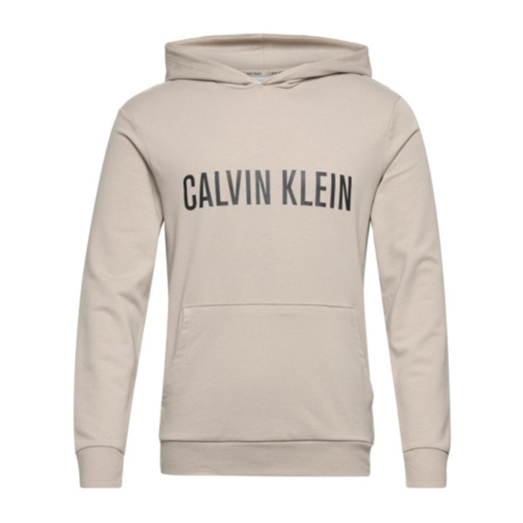 Calvin Klein FW22 Logo Print Hoodie Off-White NM1966E-5G4
