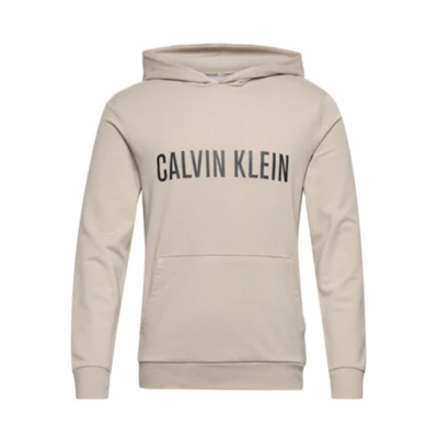 Calvin Klein FW22 Logo Print Hoodie Off-White NM1966E-5G4