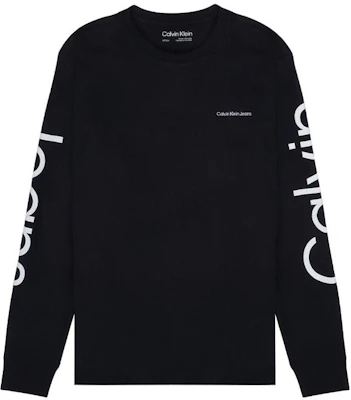 Calvin Klein 2022秋冬黑色修身标志圆领卫衣 40DC812-004 Order Calvin Klein 2022秋冬黑色修身标志圆领卫衣 40DC812-004