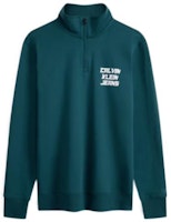 Calvin Klein FW23 Alphabet Print Cotton Long-Sleeve Sweatshirt Green J324794 Calvin Klein FW23 Alphabet Print Cotton Long-Sleeve Sweatshirt Green J324794
