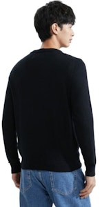 Suéter de Punto Casual Color Sólido Calvin Klein FW23. J324492 Shop Suéter de Punto Casual Color Sólido Calvin Klein FW23. J324492