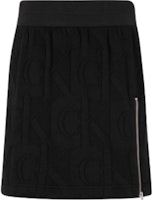 Calvin Klein FW23 Jacquard Knit Skirt Hitam Kasual. J222330 Order Calvin Klein FW23 Jacquard Knit Skirt Hitam Kasual. J222330