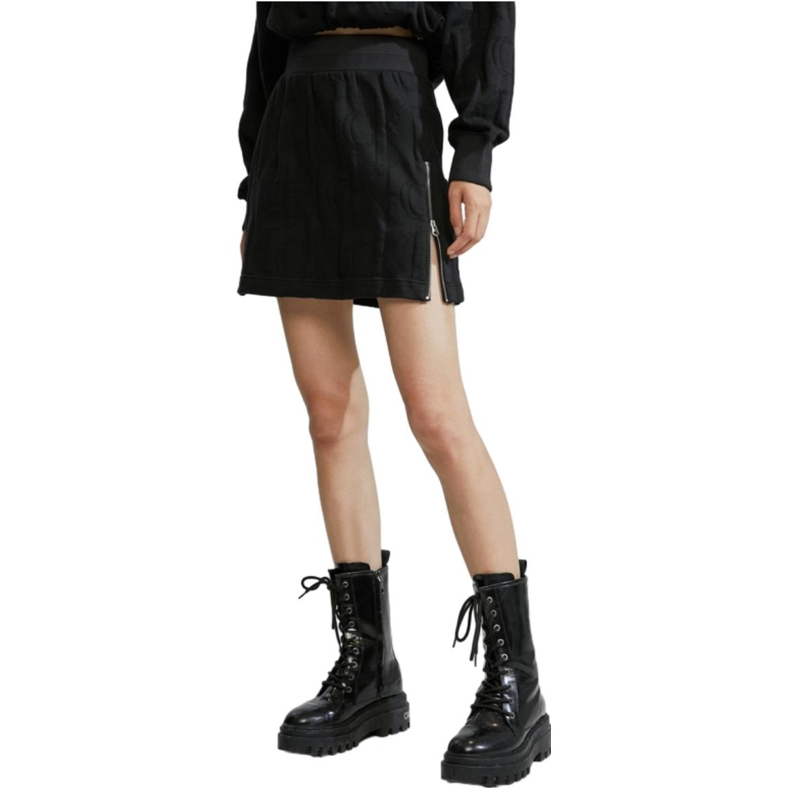 Purchase Calvin Klein FW23 空间黑提花针织休闲裙. J222330