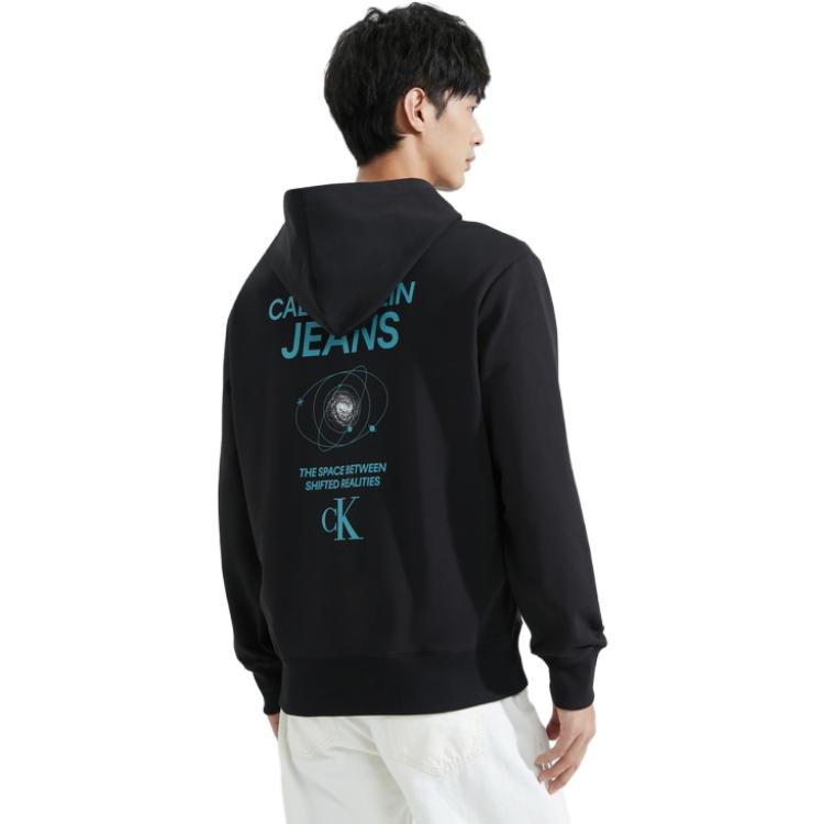 Purchase Calvin Klein FW23 太空黑色套頭運動衫 J324473