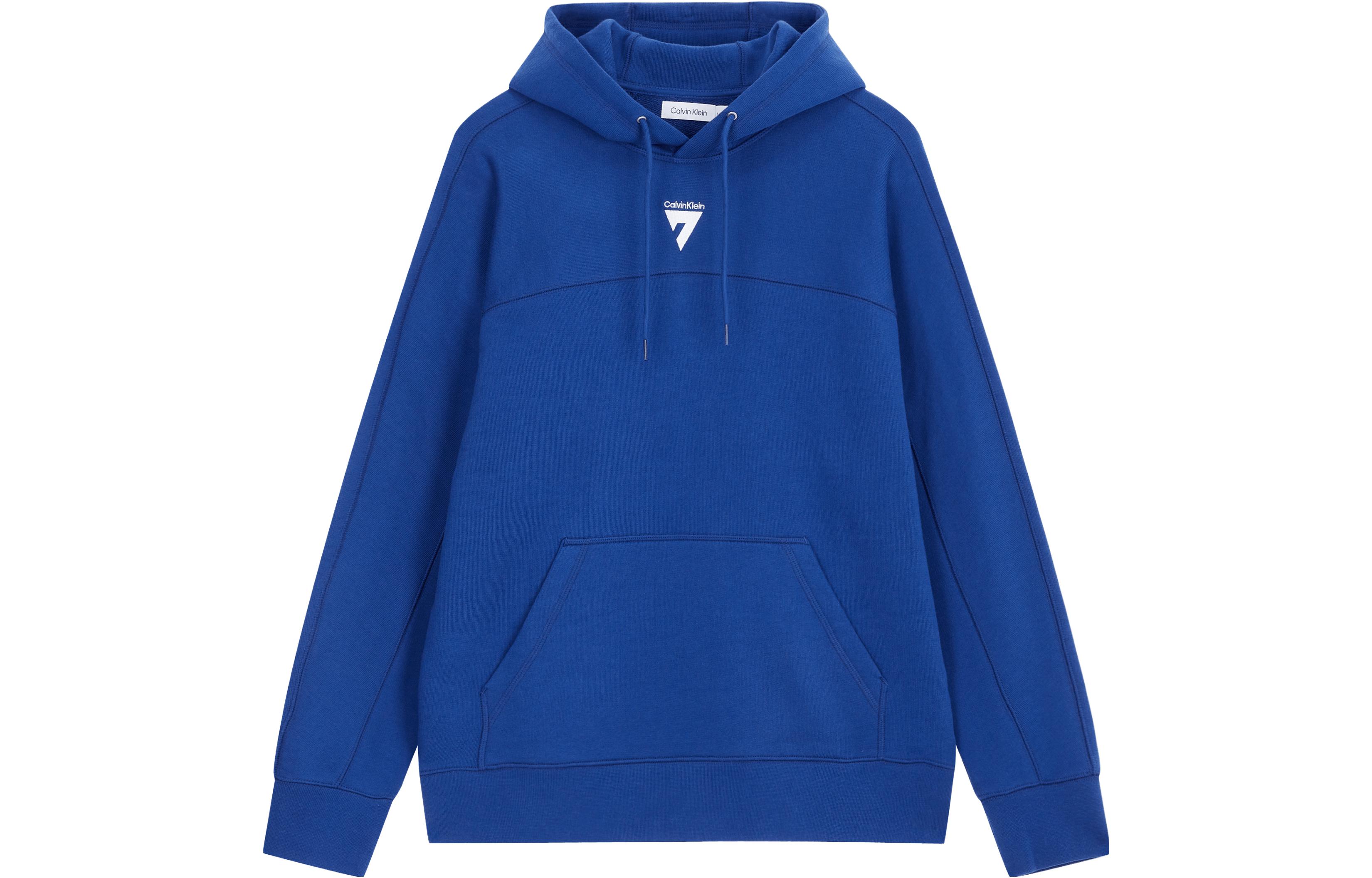 Calvin Klein FW23 Son Heung-Min Capsule Logo Hoodie Blue Pullover 40308MD8ZJ