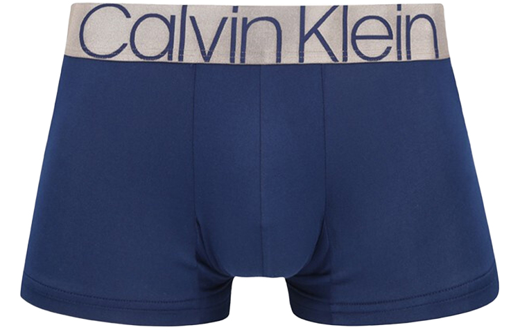 Calvin Klein Glossy Waistband Boxer Briefs - Navy Blue (1 Pack) NB2540-DYC