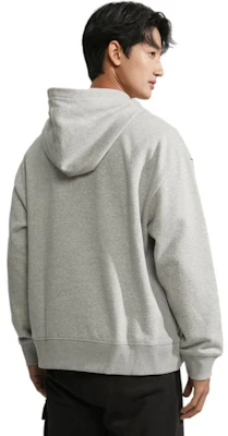 Calvin Klein灰色刺绣抓绒连帽套头休闲毛衣 40HM256-032 Purchase Calvin Klein灰色刺绣抓绒连帽套头休闲毛衣 40HM256-032