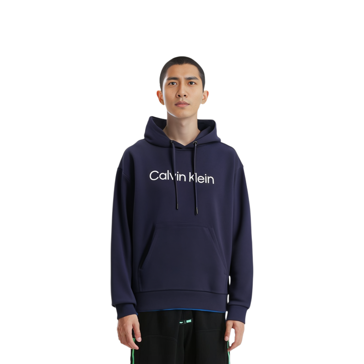 Purchase 卡尔文克莱恩Hero Logo舒适连帽卫衣 海军蓝 K10K111345-CHW