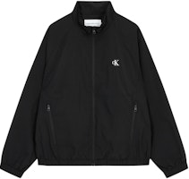 CALVIN KLEIN Jeans Jaket Zip Hitam Logo Huruf Kolar Berdiri J325905-BEH Order CALVIN KLEIN Jeans Jaket Zip Hitam Logo Huruf Kolar Berdiri J325905-BEH