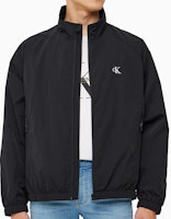 CALVIN KLEIN Jeans Jaket Zip Hitam Logo Huruf Kolar Berdiri J325905-BEH Shop CALVIN KLEIN Jeans Jaket Zip Hitam Logo Huruf Kolar Berdiri J325905-BEH