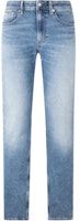 CALVIN KLEIN Jeans Light Blue Straight-Leg Denim Pants Casual Fit J326416-1A4 CALVIN KLEIN Jeans Light Blue Straight-Leg Denim Pants Casual Fit J326416-1A4