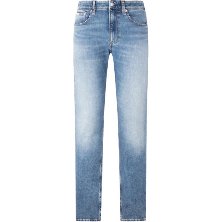 Order CALVIN KLEIN 牛仔淺藍直筒休閒牛仔褲 J326416-1A4