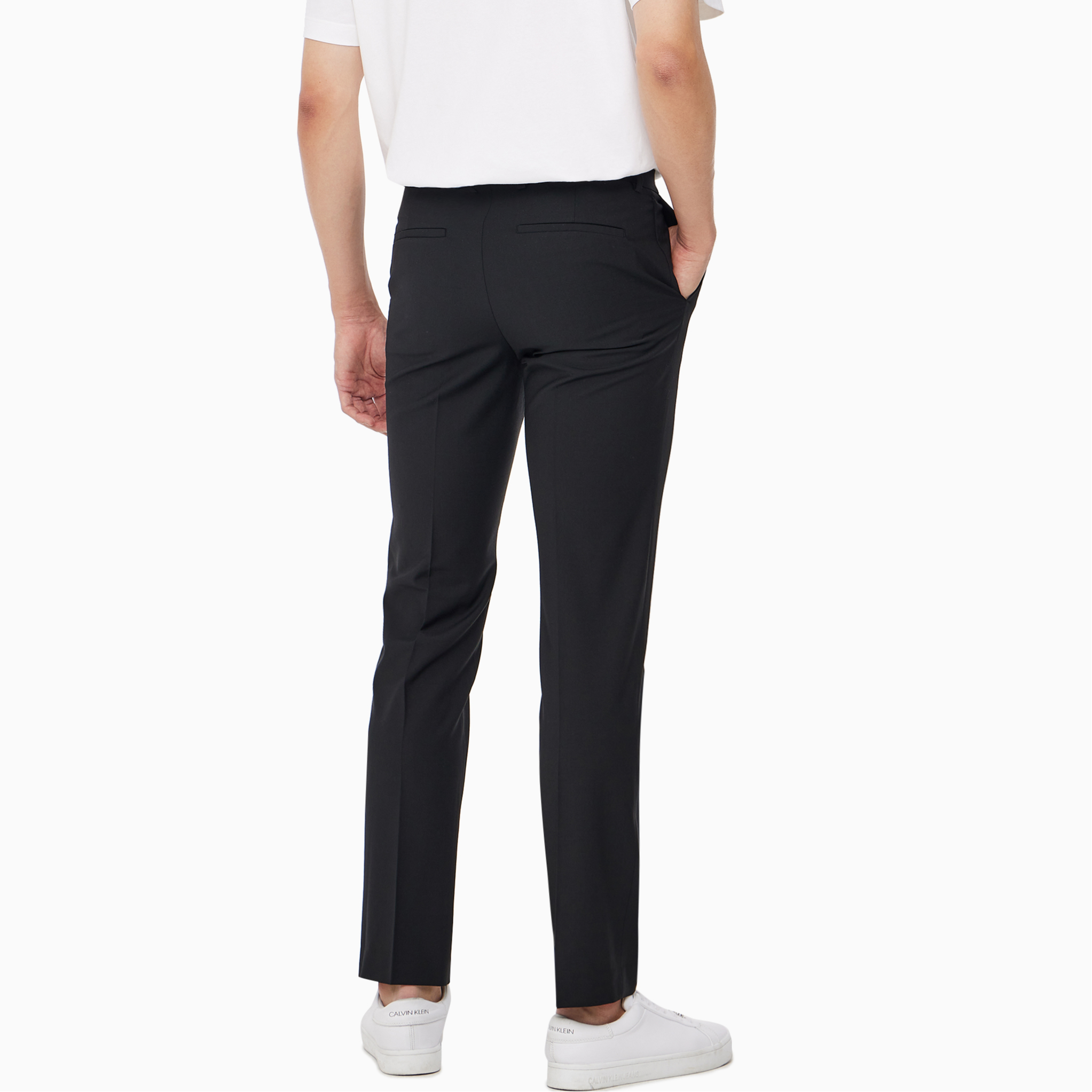 Purchase CALVIN KLEIN 牛仔修身休閒褲 黑色 40BM604-BAE