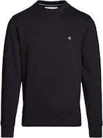 Calvin Klein JEANS Black Casual Letter Crewneck Long-Sleeve Sweatshirt J30J325270-BEH Calvin Klein JEANS Black Casual Letter Crewneck Long-Sleeve Sweatshirt J30J325270-BEH