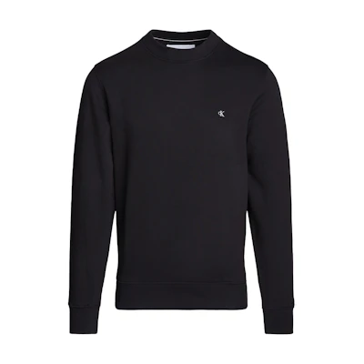 Calvin Klein JEANS Black Casual Letter Crewneck Long-Sleeve Sweatshirt J30J325270-BEH