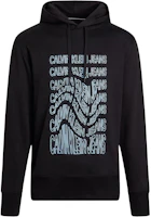 Calvin Klein Jeans Black Casual Letter Print Hoodie European Edition J30J325164-BEH Calvin Klein Jeans Black Casual Letter Print Hoodie European Edition J30J325164-BEH