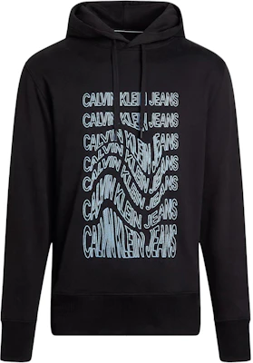 Calvin Klein Jeans 黑色休閒印字連帽衫 歐洲版 J30J325164-BEH Buy Calvin Klein Jeans 黑色休閒印字連帽衫 歐洲版 J30J325164-BEH