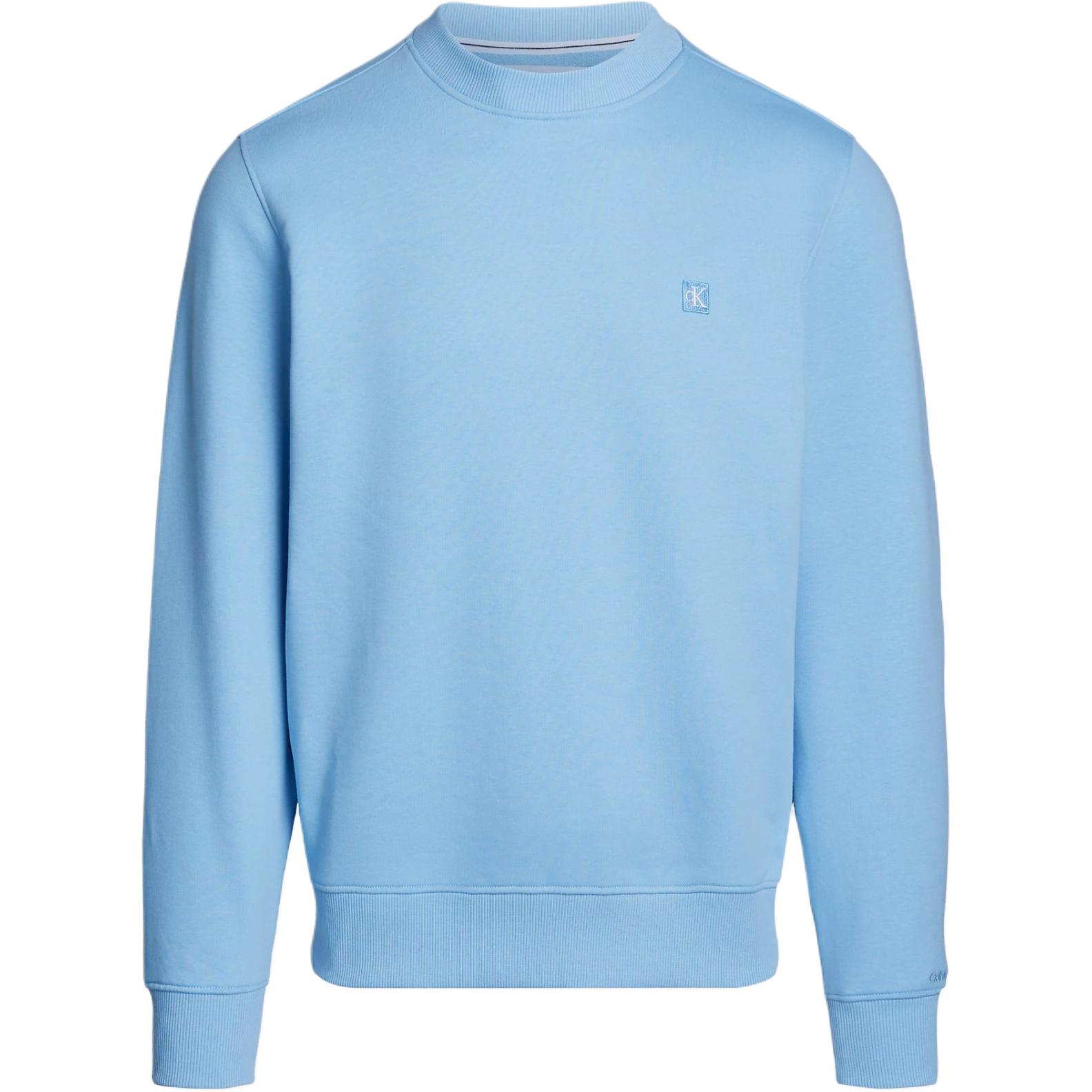 Calvin Klein Jeans Casual Letter Crewneck Sweatshirt Blue ( European Edition) J30J325270-CEZ