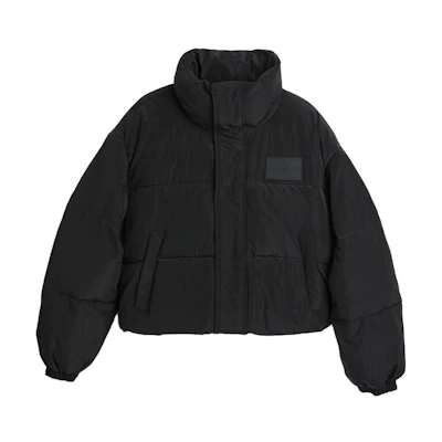 Calvin Klein Jeans Letter Logo Cropped Casual Jacket Unisex Black (EU Version) J40J400275-BEH