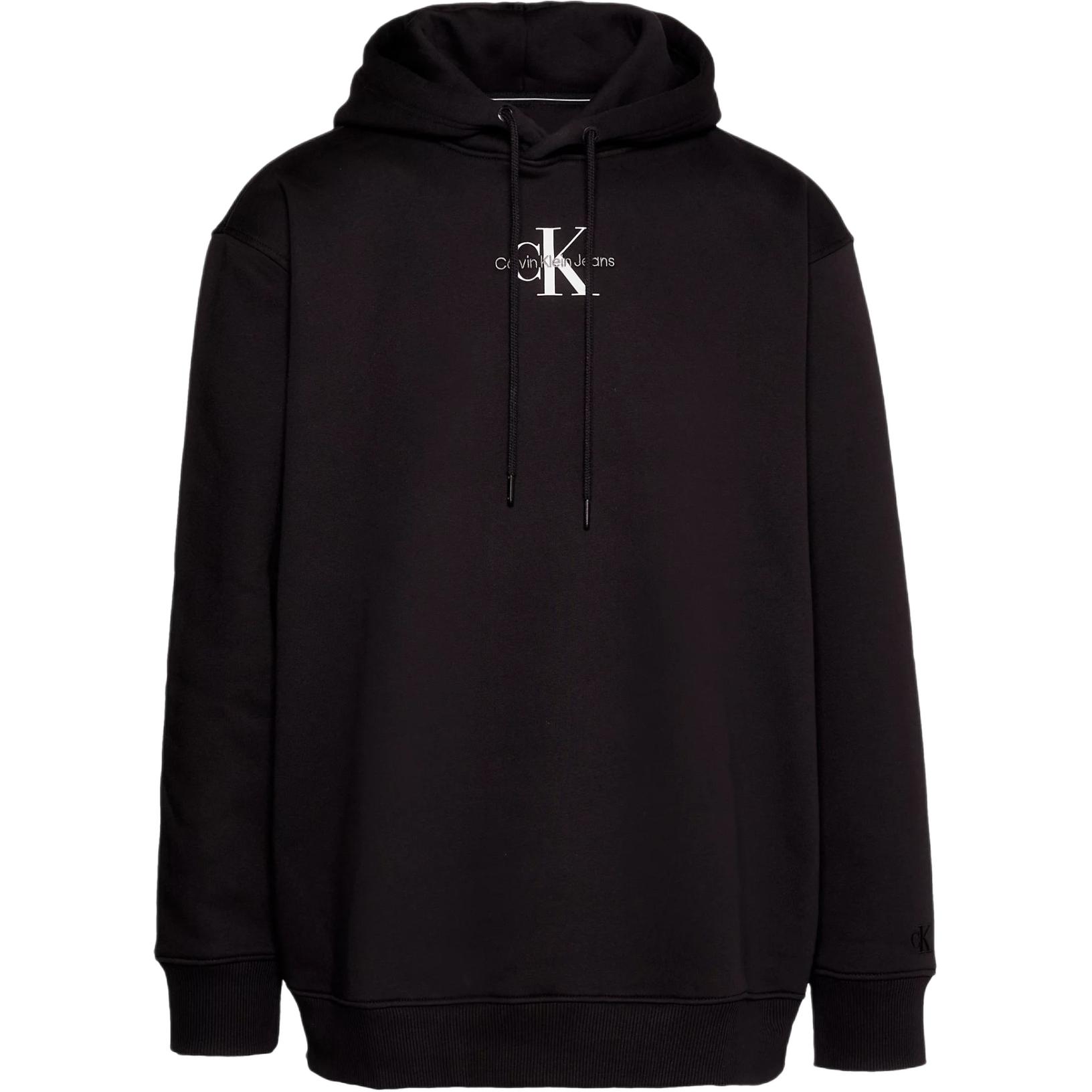 Calvin Klein Jeans Letter Print Hoodie Black ( European Edition) J30J325032-BEH