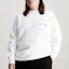 Purchase 卡尔文·克莱牛仔极简LOGO长袖卫衣白色(男士欧洲版) J30J324625-YAF