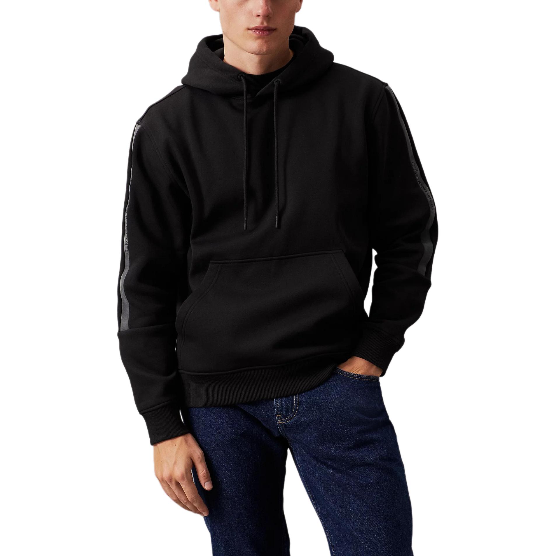 Calvin Klein Jeans Minimalist Logo Hoodie Black ( European Edition) J30J325632-BEH