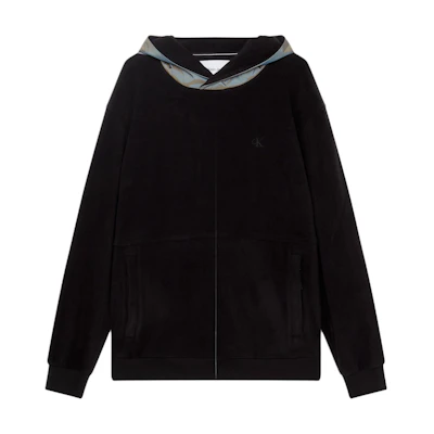 Calvin Klein Jeans Simplistic Logo Hoodie Black ( European Version) J30J325266-BEH