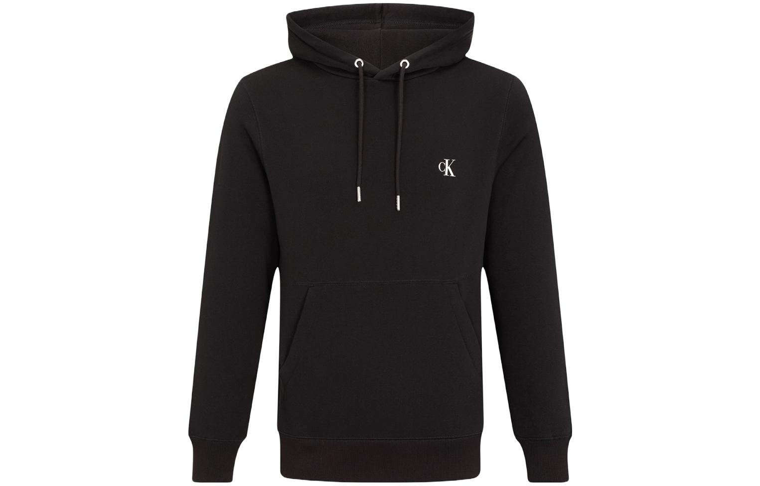 Calvin Klein Jeans Solid Logo Hoodie Black J322263-BEH