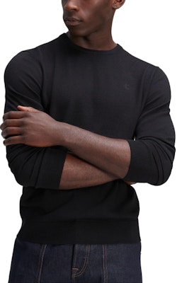 Calvin Klein Jeans SS24 Black Soft Cotton Crewneck Sweater 40QM313-UB1 Order Calvin Klein Jeans SS24 Black Soft Cotton Crewneck Sweater 40QM313-UB1