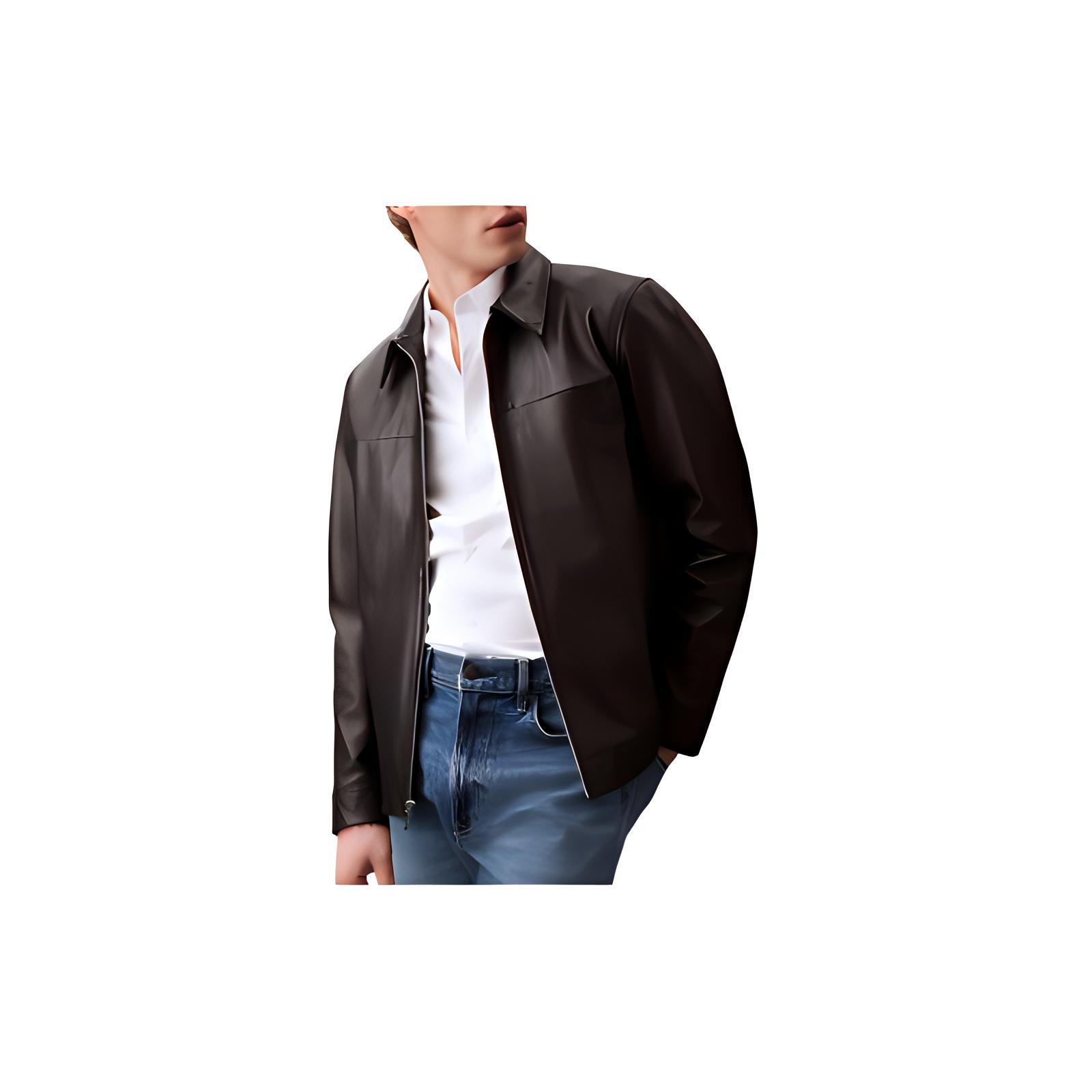 Calvin Klein Jeans SS24 Black Zip-Up Relaxed Fit Long Sleeve Jacket 40BM529-BAE