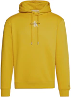 Calvin Klein Jeans Yellow Logo Hoodie European Fit Casual Wear J30J323749-ZIE Calvin Klein Jeans Yellow Logo Hoodie European Fit Casual Wear J30J323749-ZIE