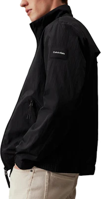 Calvin Klein字母Logo休闲立领夹克 黑色(欧洲版) K10K111441-BEH Purchase Calvin Klein字母Logo休闲立领夹克 黑色(欧洲版) K10K111441-BEH
