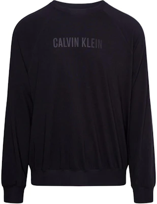 Calvin Klein 字母Logo黑色圓領長袖上衣 (歐版修身剪裁) 000NM2568E-UB1 Buy Calvin Klein 字母Logo黑色圓領長袖上衣 (歐版修身剪裁) 000NM2568E-UB1